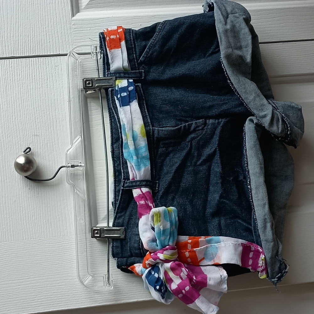 Upcycled Jean Shorts